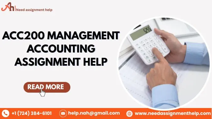 ACC200 Introduction to Management Accounting | Assignment Help